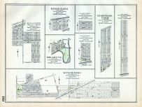 Cheektowaga, Dicks Park, Buffalo and Depew Trolley Landing Co., W. Voetsch, Homewood, Kosciuszko, Bellevue, Erie County 1909
